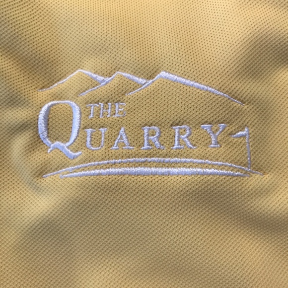 A woman’s yellow golf shirt from “The Quarry” - Picture 4 of 5